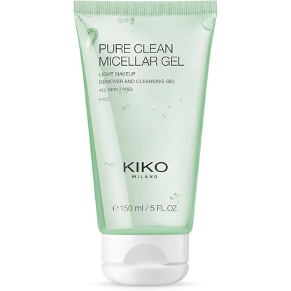 KIKO Milano Pure Clean Micellar Gel front view authentic imported skincare