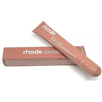 Rhode Peptide Lip Tint in Toast front view hydrating tinted lip balm