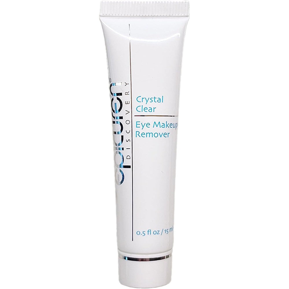 Epicuren Discovery Crystal Clear Eye Makeup Remover front view tube packaging