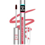 iMethod Lip Stain - Lip Liner Stain, Peel Off Lip Stain with Tweezer, Natural Long Lasting Lip Stain Peel Off, Waterproof, Easy to Use, Stay On All Day, Nude Pink