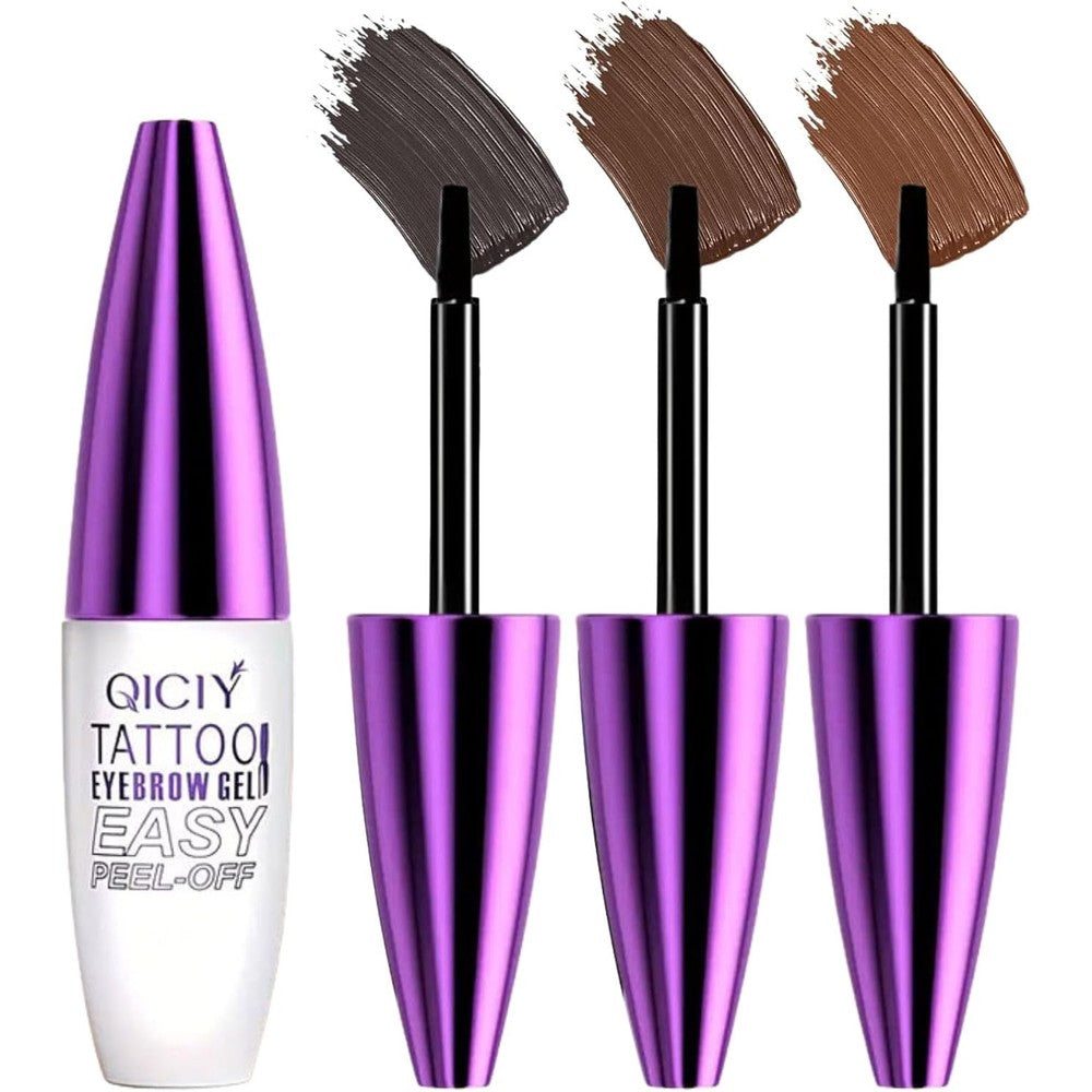 Sklight Accio peel off eyebrow gel kit front view packaging