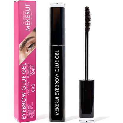 Mekerui clear eyebrow glue gel packaging front view