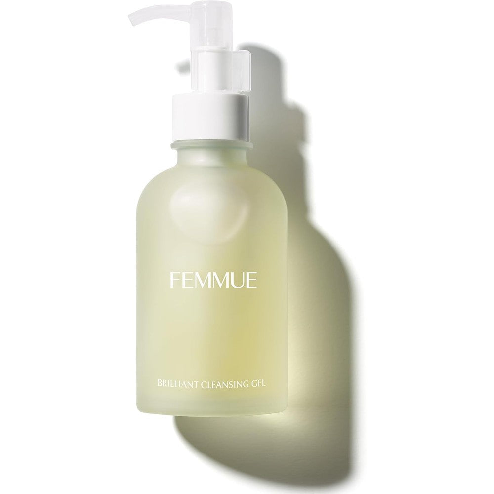 FEMMUE Brilliant Cleansing Gel Face Wash bottle front view premium Korean skincare