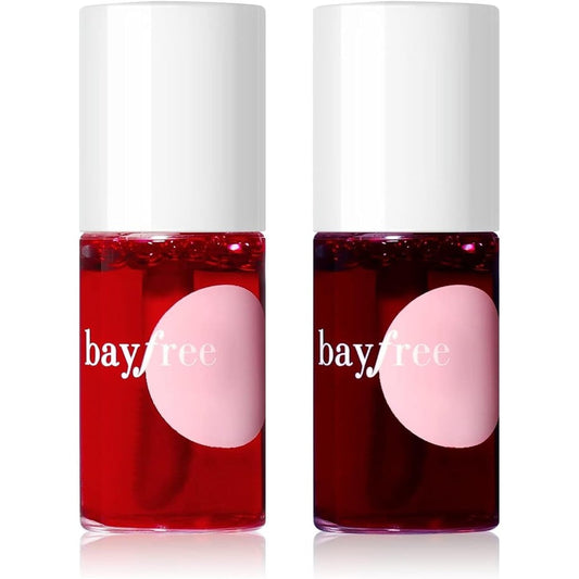 bayfree Lip Tint Stain Set, Korean Water Tint Lightweight Non-sticky, Waterproof Long Lasting Liquid Blush & Lip Stain, Transfer-Proof, Matte Finish Lip Color Makeup (made into jam)