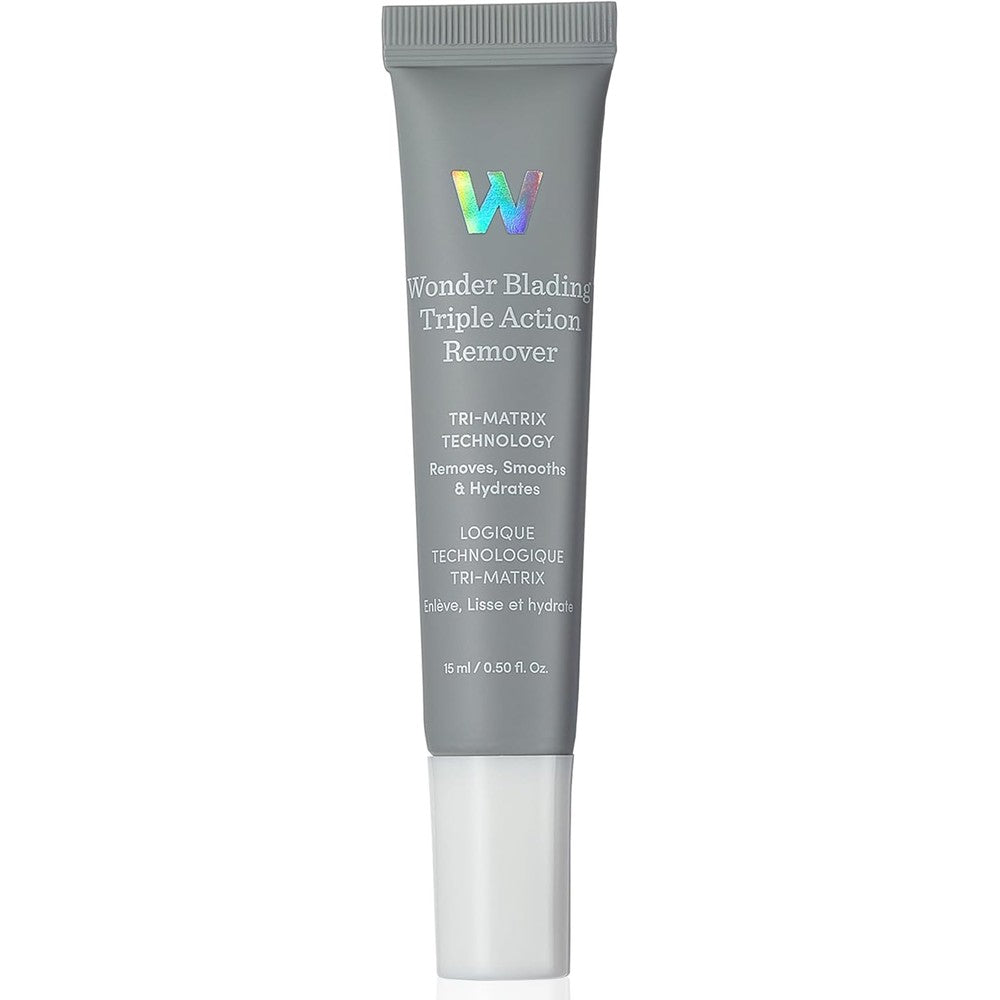 Wonderskin Wonder Blading Triple Action Makeup Remover front view gel tube