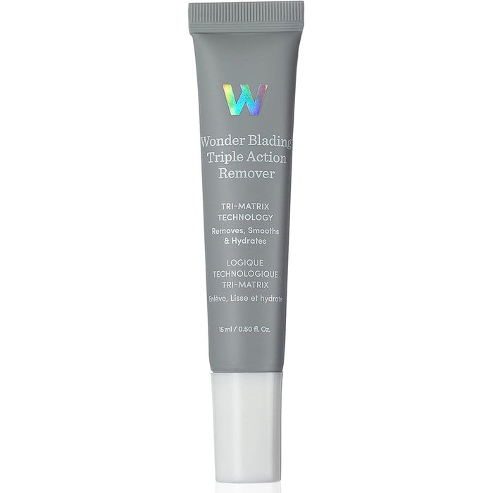 Wonderskin Wonder Blading Triple Action Makeup Remover front view gel tube
