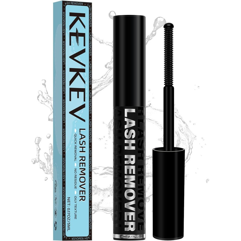 KevKev lash remover front view bottle packaging