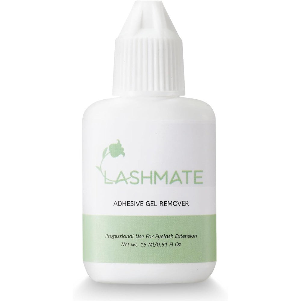 Lashmate eyelash extension remover gel front view bottle packaging