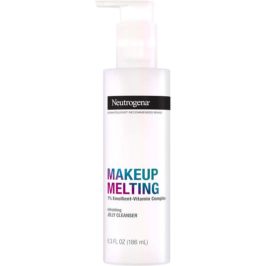 Neutrogena Makeup Melting Refreshing Jelly Cleanser front bottle view
