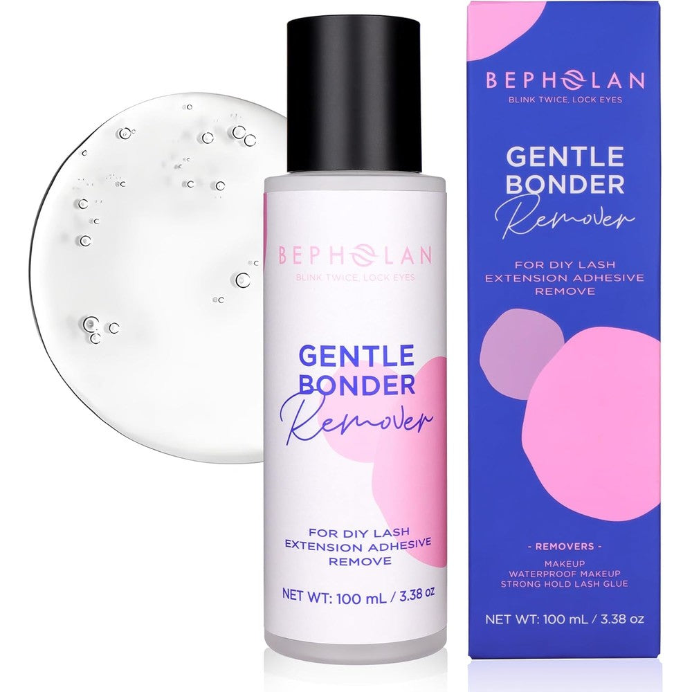 Bepholan cluster lash glue remover front view bottle packaging