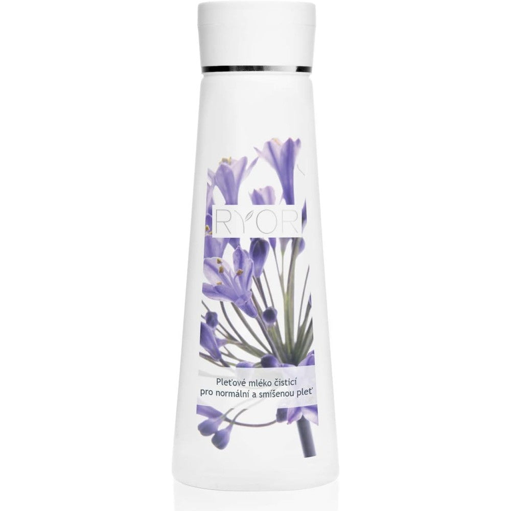 Ryor cleansing lotion front view bottle packaging