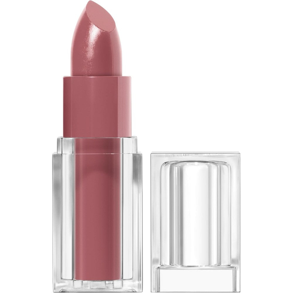 CoverGirl clean, non drying lipstick in romance mauve shade with satin finish