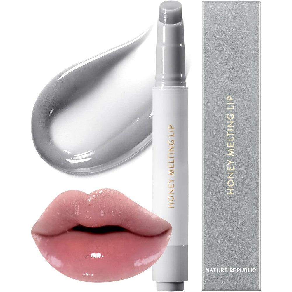 Nature Republic honey melting lip plumping stick for volumized and glossy lips