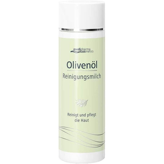 Medipharma Cosmetics OlivenÃ¶l Cleansing Milk 200 ml front view bottle