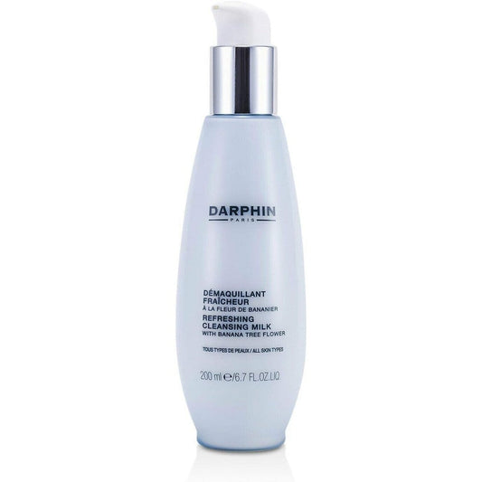 Darphin Refreshing Cleansing Milk For All Skin Types With Fig Extract And Banana Tree Flower 6.7 Fluid Ounce - Image 1