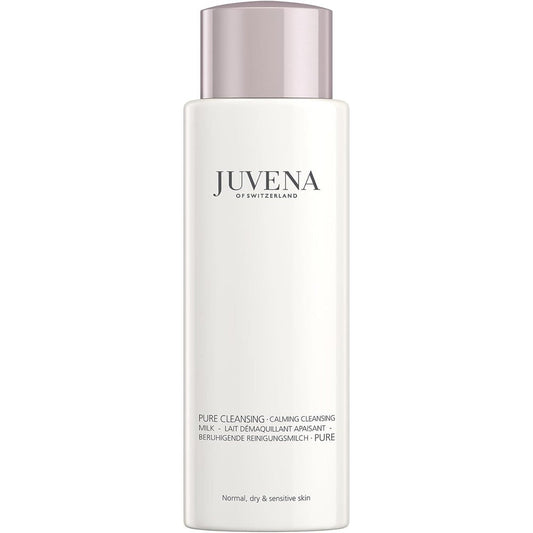 Juvena Pure Calming Cleansing Milk Soothing Facial Cleanser With Vitamin Prepare Complex For Normal To Dry Skin 6.8 Fluid Ounce 200 Milliliters - Image 1