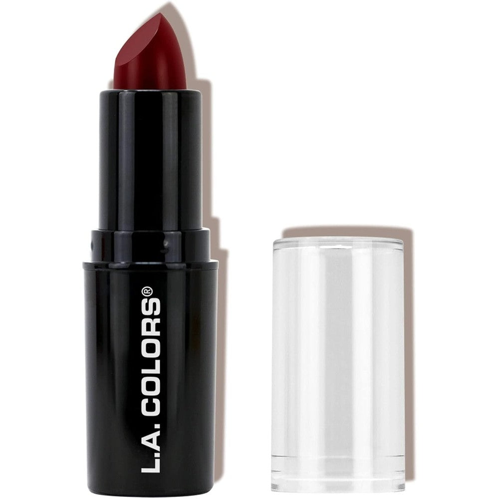 L.A. COLORS pout chaser lipstick in vibrant maraschino cherry red shade