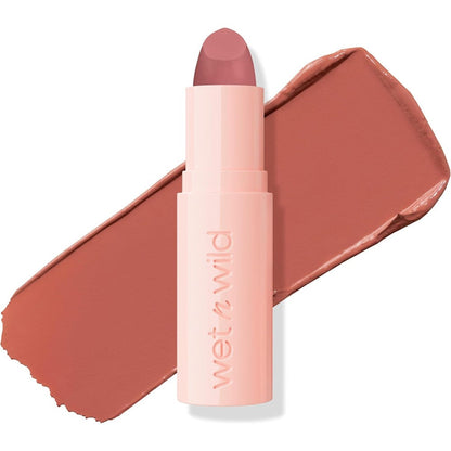 Wet N Wild mega last rich satin lip color in hush lil' beige shade infused with vitamin E
