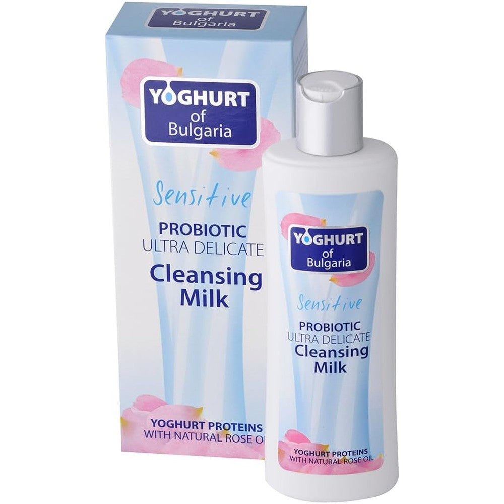Biofresh Yoghurt of Bulgaria Probiotic Ultra Delicate Cleansing Milk 230 ml bottle front view
