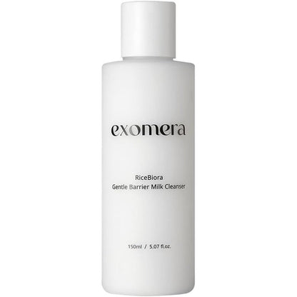 Exomera Gentle Barrier Milk Cleanser front bottle view