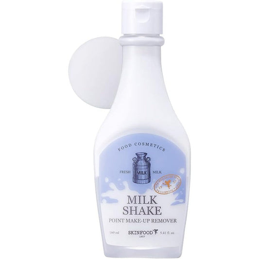 Skinfood Milk Shake Point Makeup Remover 160ml front view bottle