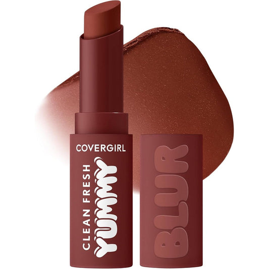 COVERGIRL clean fresh yummy blur lipstick in 180 hunny plum