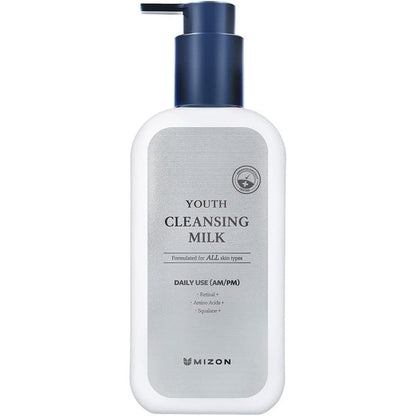 Mizon Youth Cleansing Milk bottle front view authentic skincare