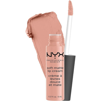 NYX professional makeup soft matte lip cream in cairo pure nude shade