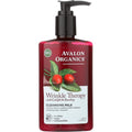 Avalon Organics Wrinkle Therapy CoQ10 Facial Cleansing Milk front view botanical cleanser