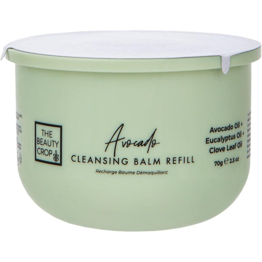 The Beauty Crop Avocado Cleansing Balm Refill front view packaging