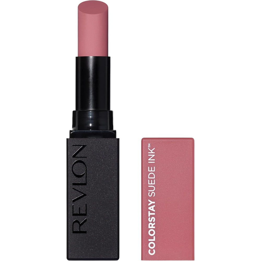Revlon color stay suede ink matte lipstick in 008 that girl for long lasting vivid color