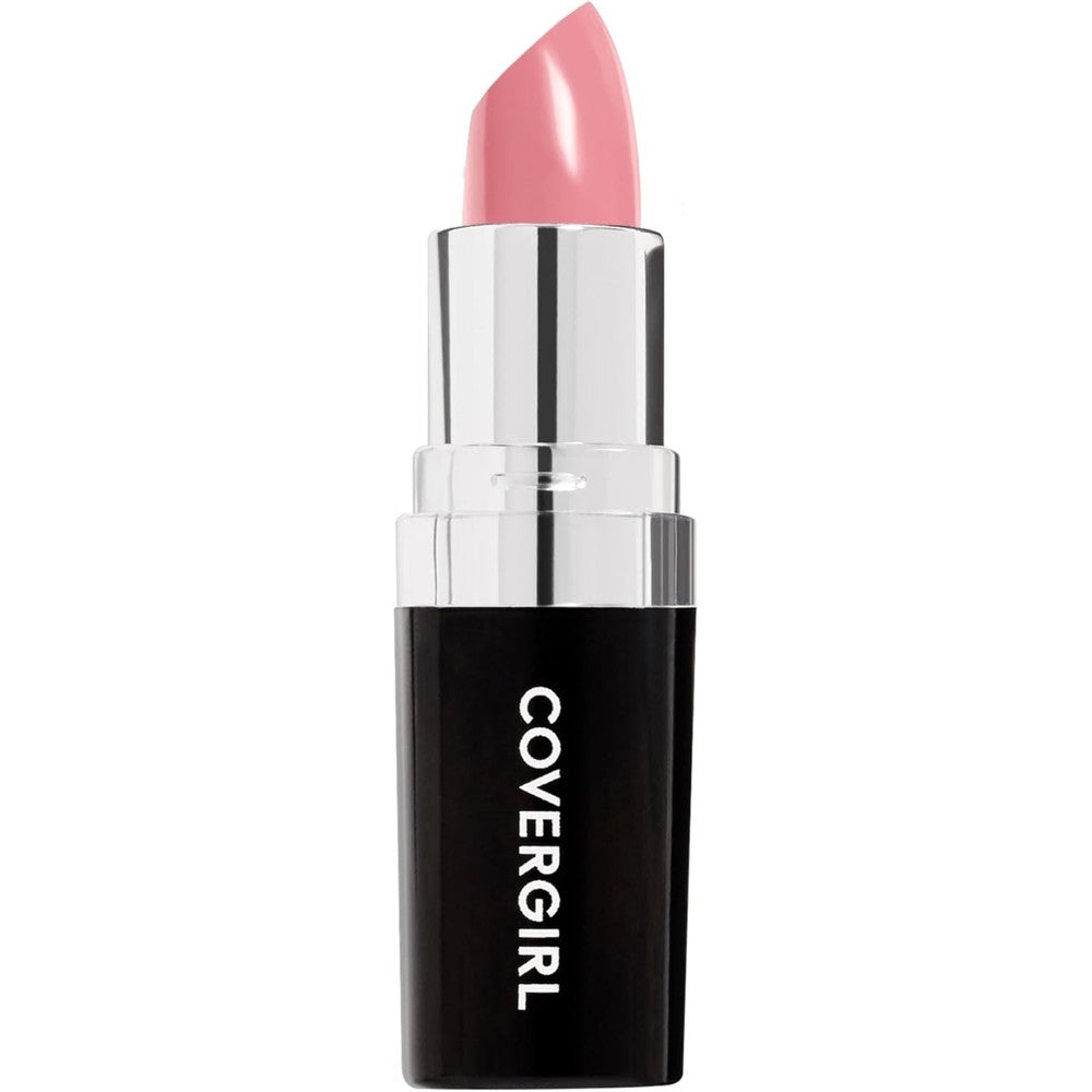 COVERGIRL continuous color lipstick 415 rose quartz tube for long lasting moisture