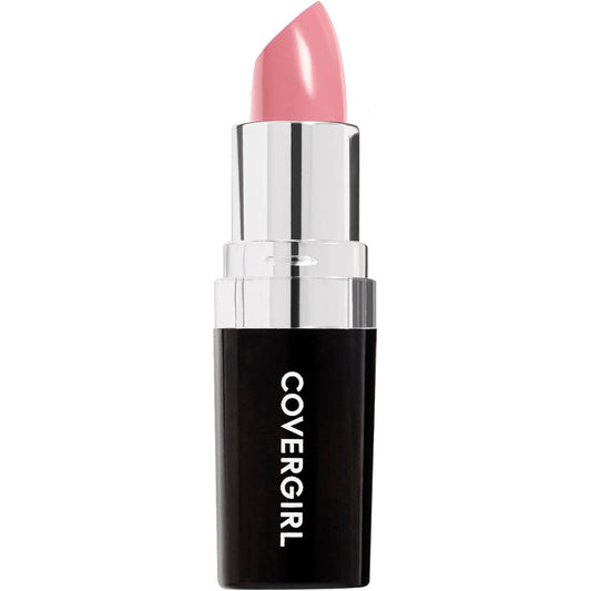 COVERGIRL continuous color lipstick 415 rose quartz tube for long lasting moisture