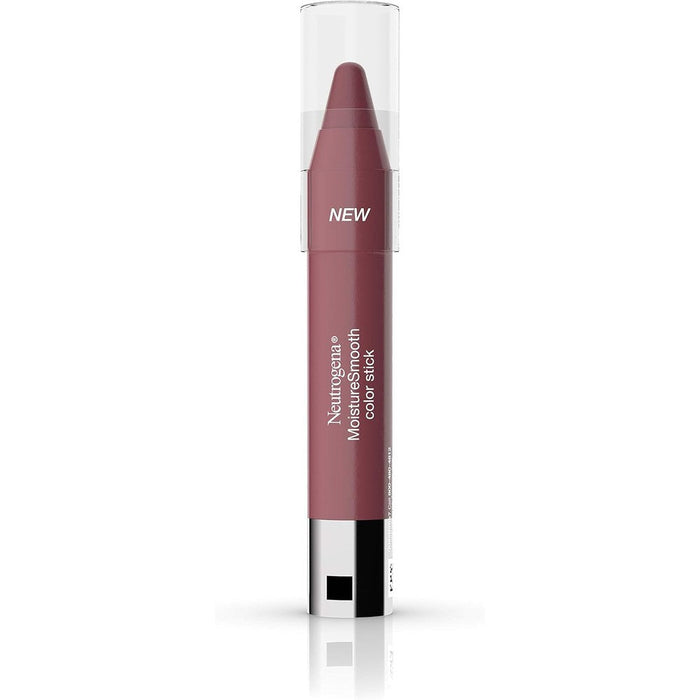 Neutrogena MoistureSmooth Color Stick 70 Plum Perfect front view container