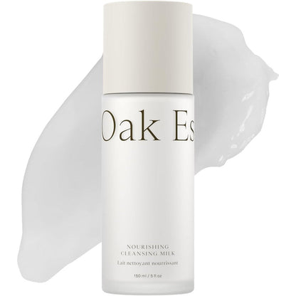 Oak Essentials Nourishing Cleansing Milk front bottle view