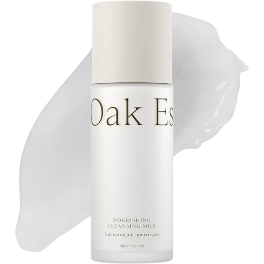 Oak Essentials Nourishing Cleansing Milk front bottle view