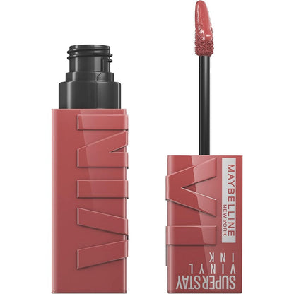 Maybelline super stay vinyl Ink liquid lipstick in cheeky rose nude