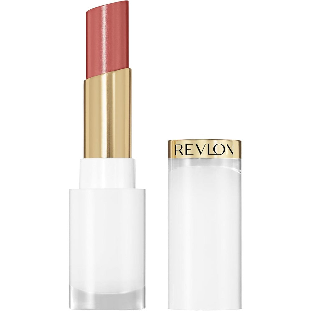 REVLON super lustrous glass shine hydrating balm in 004 nude illuminator shade tube