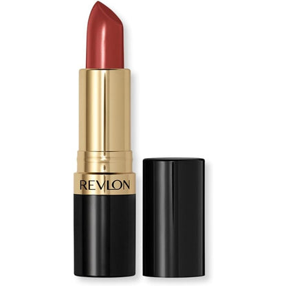 Revlon super lustrous lipstick in 535 rum raisin creamy brown pink shade