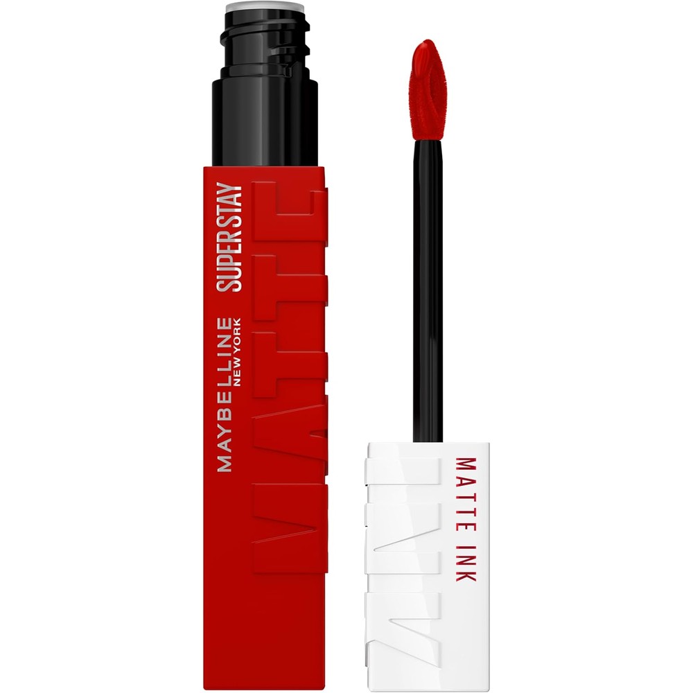Maybelline Super Stay Matte Ink Exhilarator Ruby Red front view