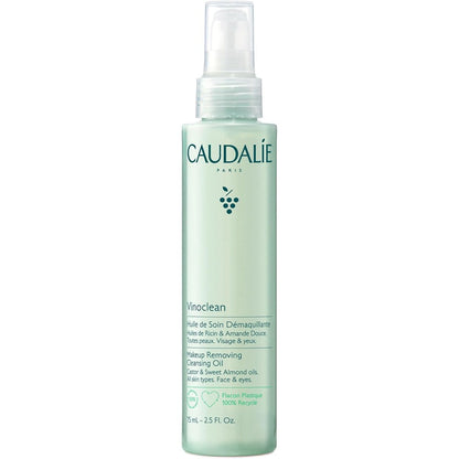 Caudalie Vinoclean Makeup Removing Cleansing Oil front view