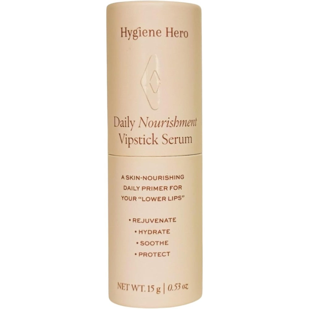 Hygiene Hero Vipstick Serum 15g front view for intimate skincare
