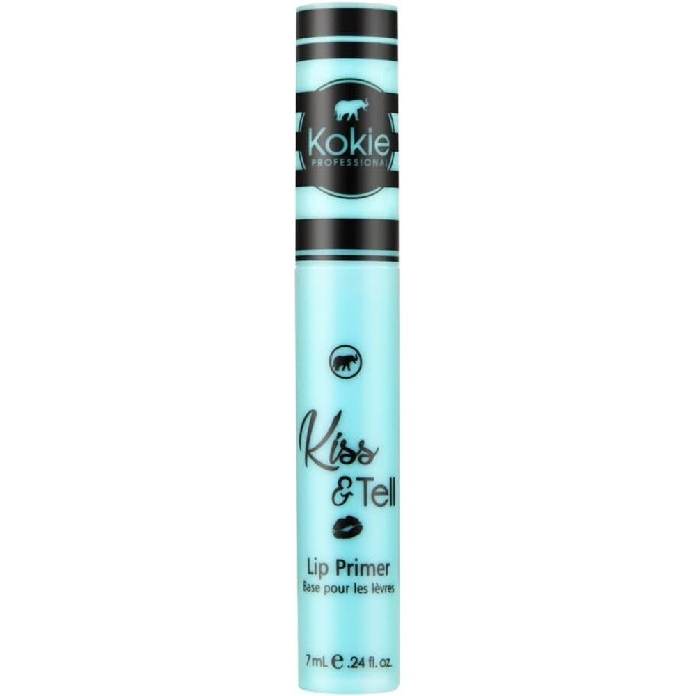 Kokie Cosmetics Kiss and Tell Lip Primer front view 0.24 Fluid Ounce