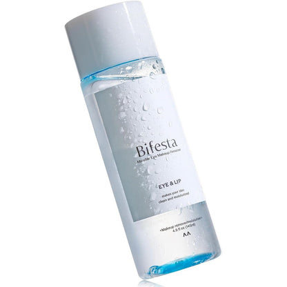 Bifesta Eye and Lip Micellar Makeup Remover bottle front view