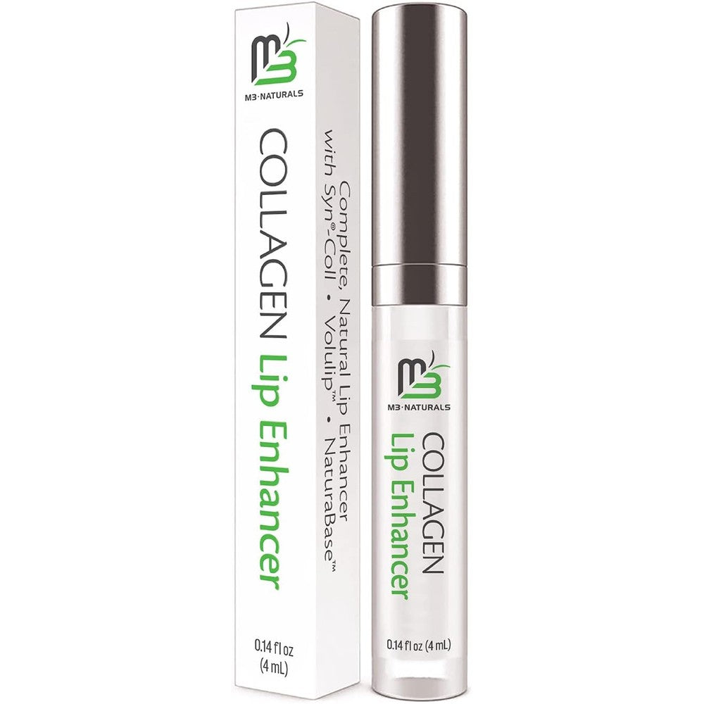 M3 Naturals Collagen Lip Plumper front view packaging
