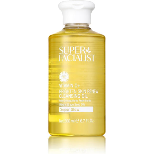 Super Facialist Vitamin C Skin Renew Cleansing Oil bottle front view