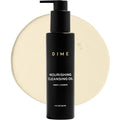 Dime Beauty Nourishing Cleansing Oil front view of the black 4 fluid ounce pump bottle