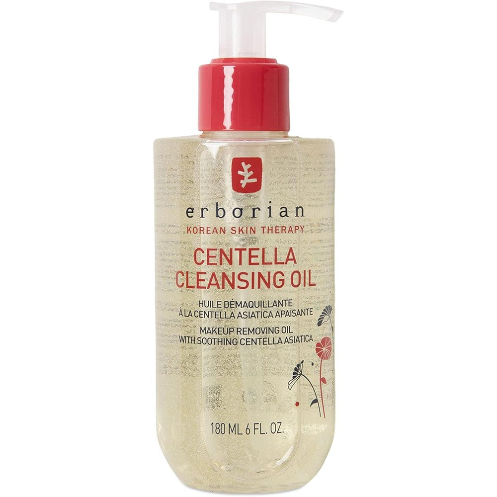 Erborian Centella Cleansing Oil front view skincare bottle