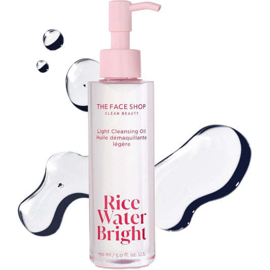 The Face Shop Rice Water Bright Light Cleansing Oil 150ml front view