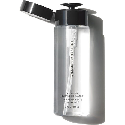 Colleen Rothschild Micellar Cleansing Water 6.7 Fluid Ounce front view bottle for gentle makeup removal.